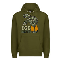 Army Green egg hunter Premium Hoodie - MaliasSmallBusiness