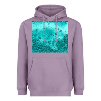 Lavender turquoise glitter Heavyweight Hoodie - JahusDesignShop