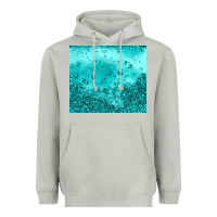 Moon Dust turquoise glitter Heavyweight Hoodie - JahusDesignShop