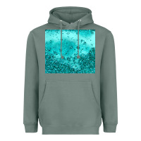 Sage turquoise glitter Heavyweight Hoodie - JahusDesignShop