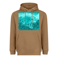 Toasted Coconut turquoise glitter Heavyweight Hoodie - JahusDesignShop