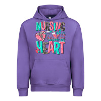 Tulip nursing is a work of heart Urban Hoodie - NancyCooperArtShop