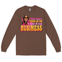Chestnut afro black boss lady Long Sleeve Tee - texasbilliewilder