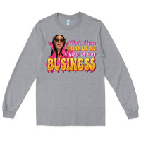Heather Grey afro black boss lady Long Sleeve Tee - texasbilliewilder