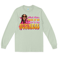 Matcha afro black boss lady Long Sleeve Tee - texasbilliewilder