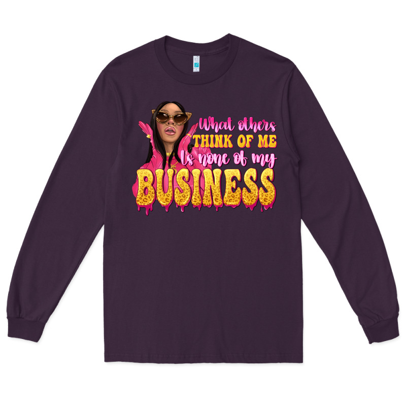 Afro Black Boss Lady Long Sleeve Tee by texasbilliewilder | Teevron