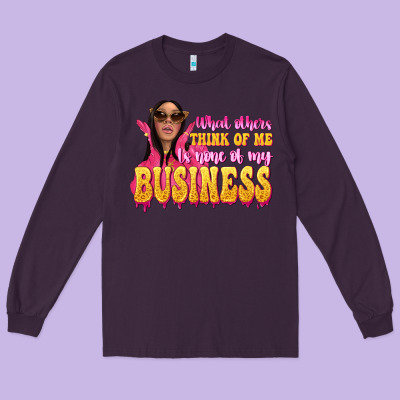 Long Sleeve Tee afro black boss lady