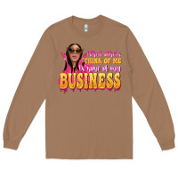 Toasted Coconut afro black boss lady Long Sleeve Tee - texasbilliewilder