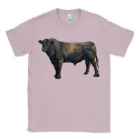 Lilac black angus bull Classic Tee - RanaPortraitStore