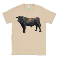 Mushroom black angus bull Classic Tee - RanaPortraitStore