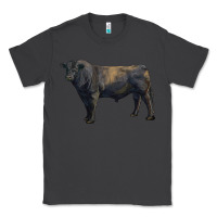 Smoke black angus bull Classic Tee - RanaPortraitStore