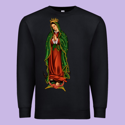 Our Lady Of Guadalupe Premium Sweatshirt Designed By Jahusdesignshop