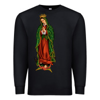 Black our lady of guadalupe Premium Sweatshirt - JahusDesignShop