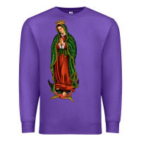 Purple our lady of guadalupe Premium Sweatshirt - JahusDesignShop