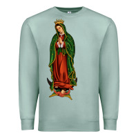 Seafoam our lady of guadalupe Premium Sweatshirt - JahusDesignShop