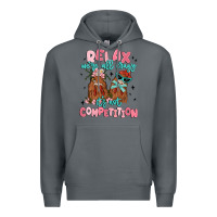 Rock relax we're all crazy it's not competition Premium Hoodie - MaliasSmallBusiness