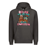Smoke relax we're all crazy it's not competition Premium Hoodie - MaliasSmallBusiness