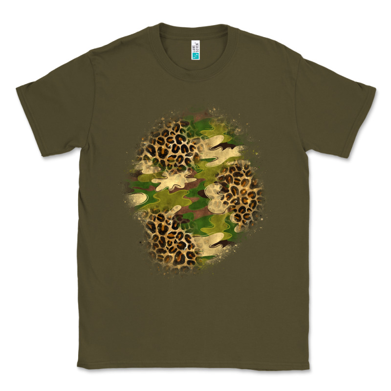 Camouflage And Leopard Patch  4 Classic Tee by BundleAndBundleShop | Teevron