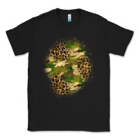 Black camouflage and leopard patch  4 Classic Tee - BundleAndBundleShop