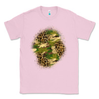 Bubblegum Pink camouflage and leopard patch  4 Classic Tee - BundleAndBundleShop