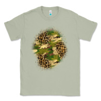 Matcha camouflage and leopard patch  4 Classic Tee - BundleAndBundleShop