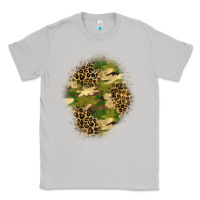 Moon Dust camouflage and leopard patch  4 Classic Tee - BundleAndBundleShop