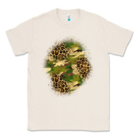 Natural camouflage and leopard patch  4 Classic Tee - BundleAndBundleShop