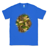 True Royal camouflage and leopard patch  4 Classic Tee - BundleAndBundleShop