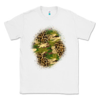 White camouflage and leopard patch  4 Classic Tee - BundleAndBundleShop
