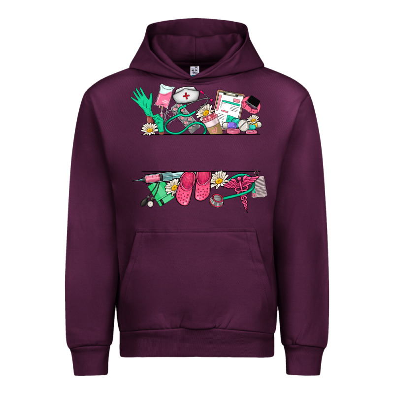 Custom Name Nurse Urban Hoodie by NancyCooperArtShop | Teevron