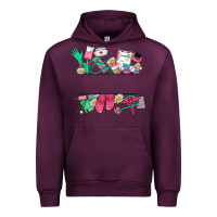 Mauve Wine custom name nurse Urban Hoodie - NancyCooperArtShop