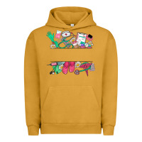 Pigment Peanut Butter custom name nurse Urban Hoodie - NancyCooperArtShop