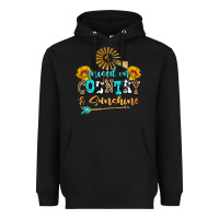 Black raised on country and sunshine Heavyweight Hoodie - AdoDesignShop