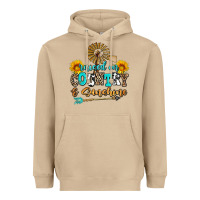 Mushroom raised on country and sunshine Heavyweight Hoodie - AdoDesignShop