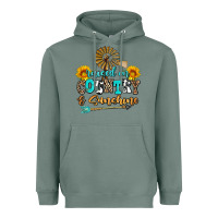 Sage raised on country and sunshine Heavyweight Hoodie - AdoDesignShop