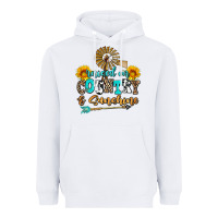 White raised on country and sunshine Heavyweight Hoodie - AdoDesignShop