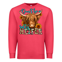 Cardinal don't be a salty heifer long haired cow Premium Sweatshirt - Jasminsmagicworld