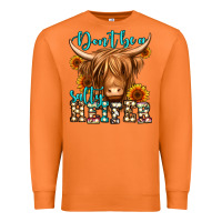 Carrot don't be a salty heifer long haired cow Premium Sweatshirt - Jasminsmagicworld