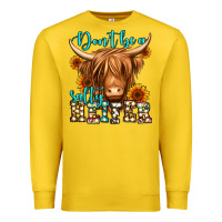 Lemon don't be a salty heifer long haired cow Premium Sweatshirt - Jasminsmagicworld