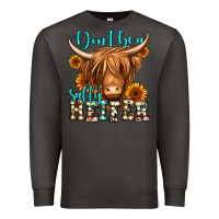 Smoke don't be a salty heifer long haired cow Premium Sweatshirt - Jasminsmagicworld