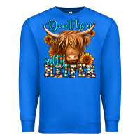 True Royal don't be a salty heifer long haired cow Premium Sweatshirt - Jasminsmagicworld
