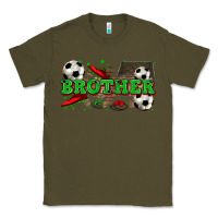 Army Green brother soccer Classic Tee - Zillion Design Studio