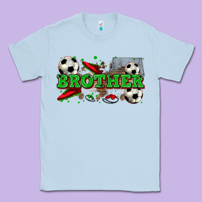 Brother Soccer Classic Tee Designed By Zillion Design Studio