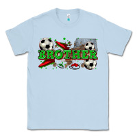 Dusty Blue brother soccer Classic Tee - Zillion Design Studio