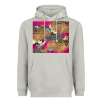 Moon Dust pink glitter leopard sunflower gemstone Heavyweight Hoodie - JahusDesignShop
