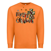 Carrot merry christmas wood slice ornament Premium Sweatshirt - JahusDesignShop