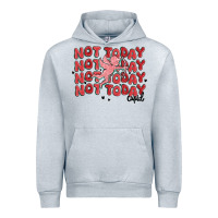 Heather Grey not today cupid Urban Hoodie - MaliasSmallBusiness