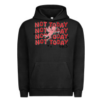 Pigment Black not today cupid Urban Hoodie - MaliasSmallBusiness