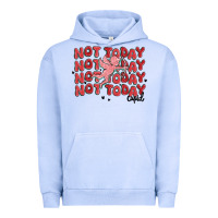 Pigment Grape Ice not today cupid Urban Hoodie - MaliasSmallBusiness