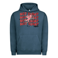 Pigment Midnight Navy not today cupid Urban Hoodie - MaliasSmallBusiness